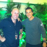 Backstage with Bear Grylls